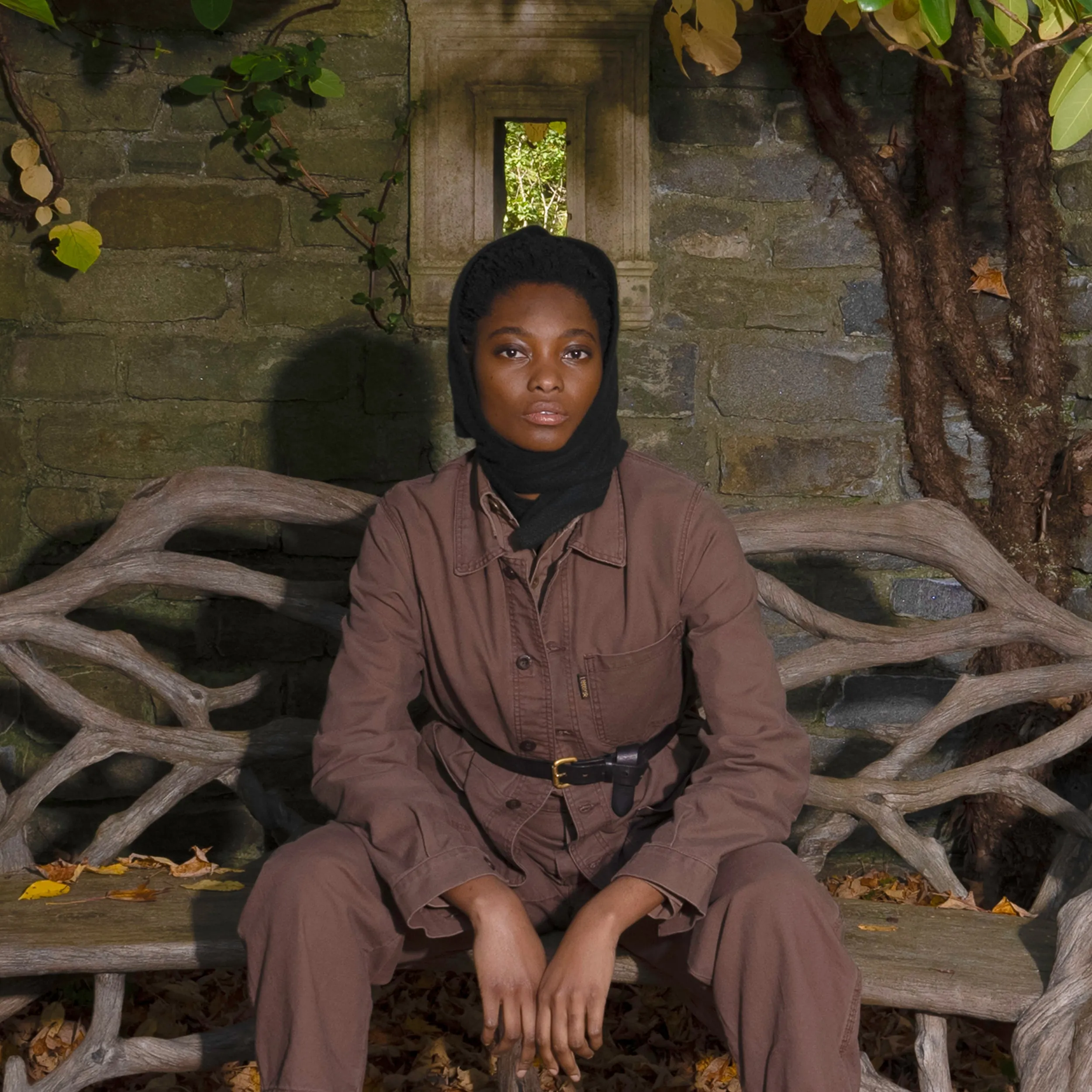 Le Laboureur x Gardenheir French Cotton Work Jacket in Stonewashed Brown sold by Gardenheir product image thumbnail 2