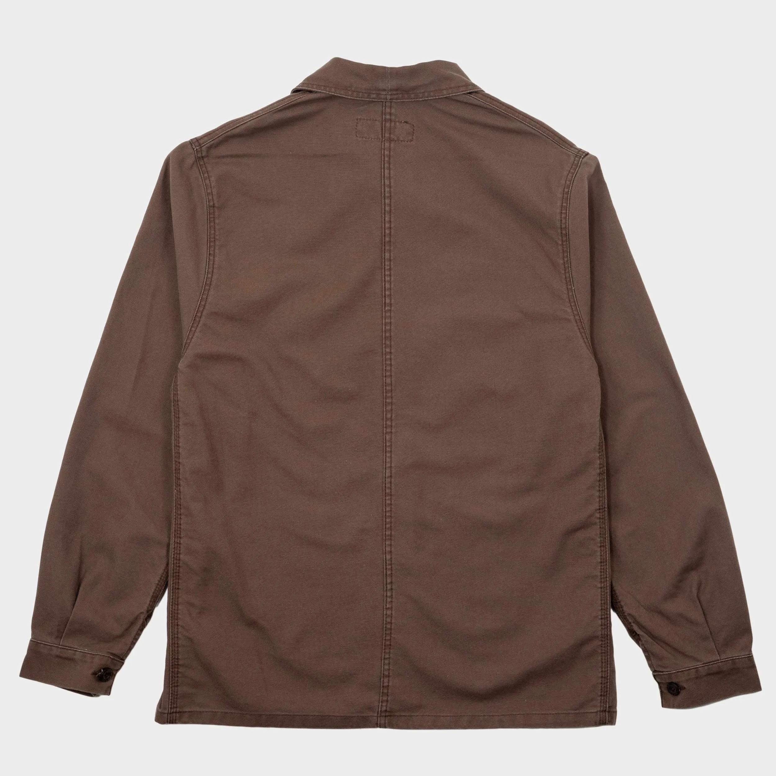 Le Laboureur x Gardenheir French Cotton Work Jacket in Stonewashed Brown sold by Gardenheir product image thumbnail 4