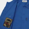 Le Laboureur x Gardenheir French Cotton Work Jacket in Stonewashed French Blue sold by Gardenheir