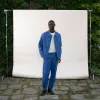 Le Laboureur x Gardenheir French Cotton Work Jacket in Stonewashed French Blue sold by Gardenheir
