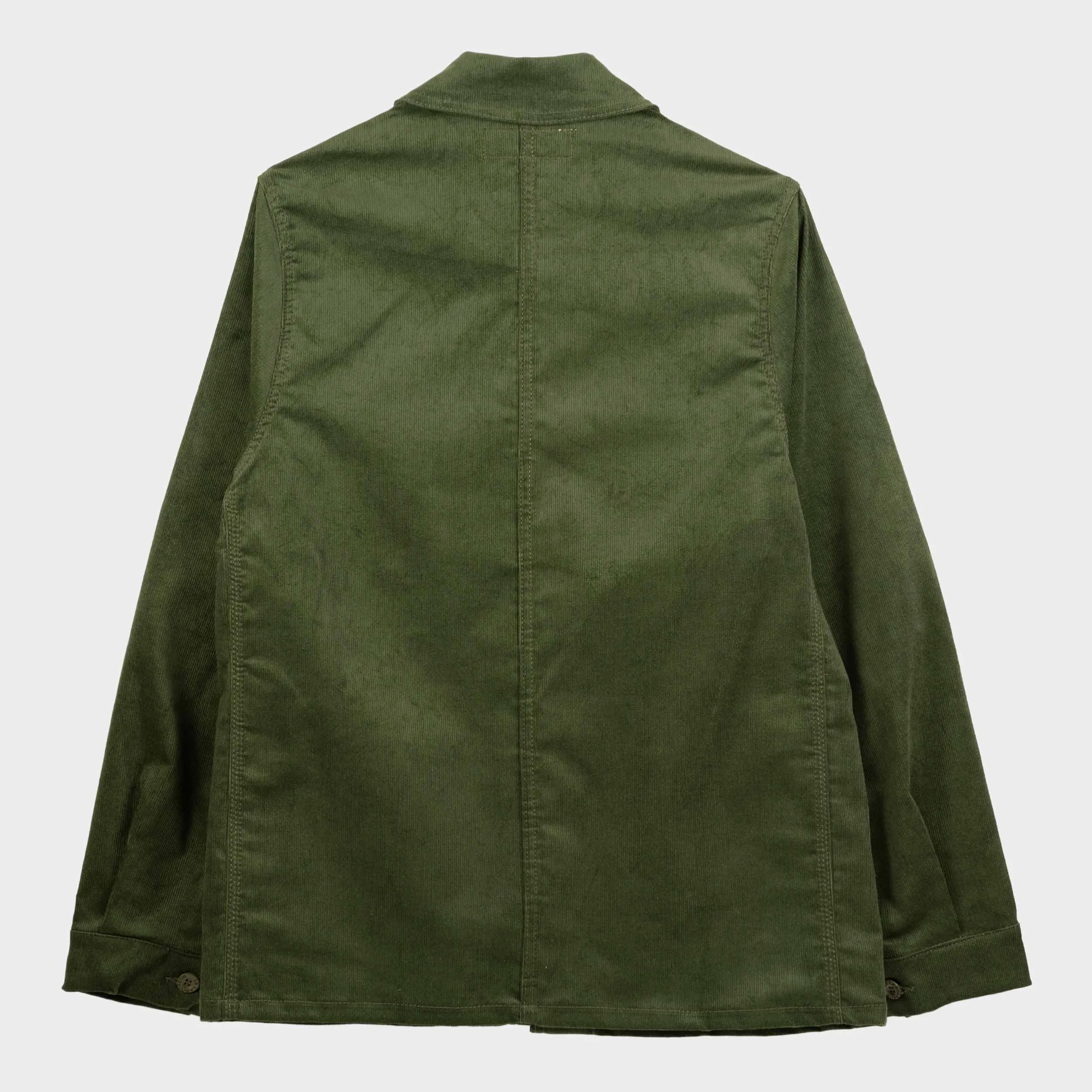 Le Laboureur X Gardenheir Fine Corduroy Work Jacket in Evergreen sold by Gardenheir product image thumbnail 3