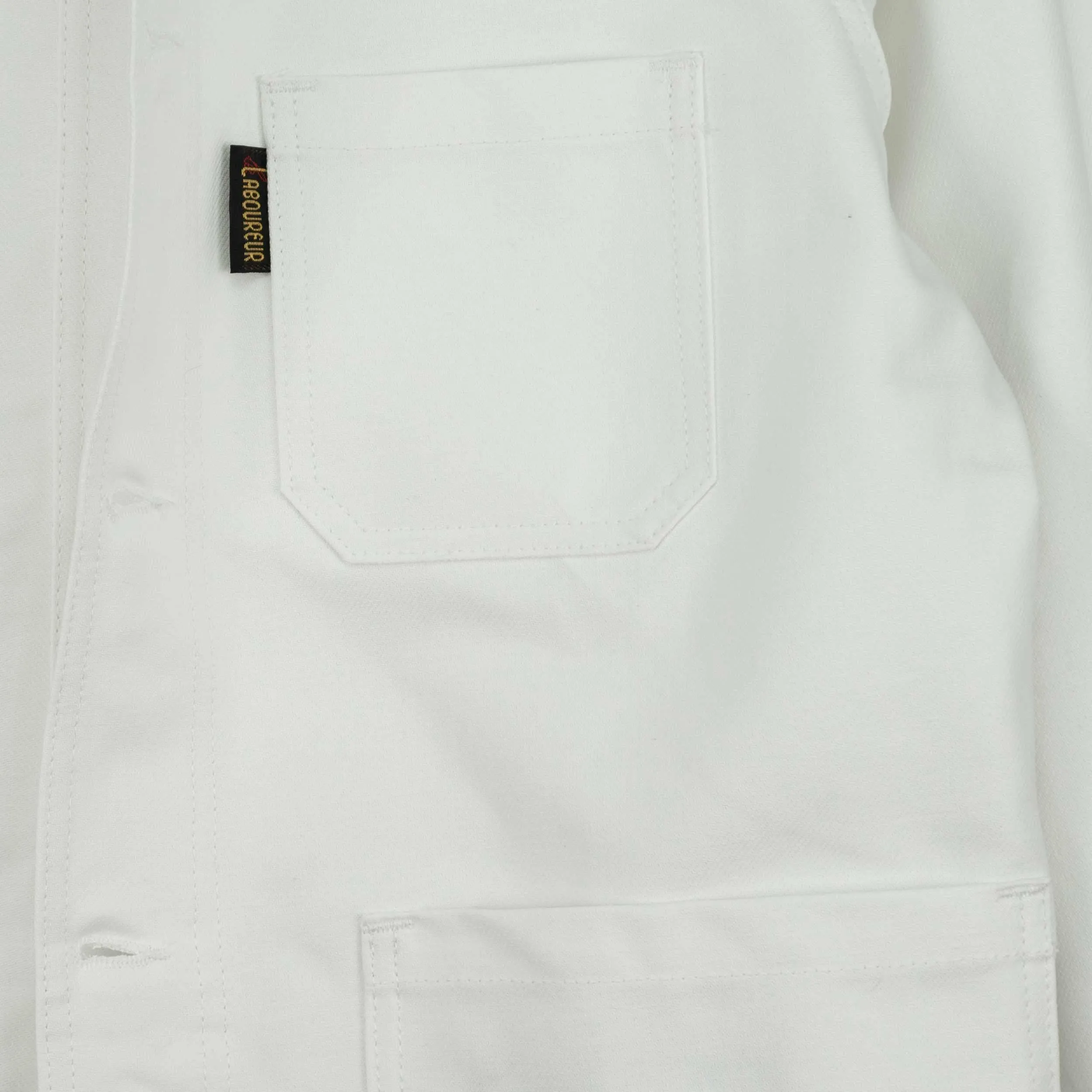 Le Laboureur for Gardenheir French Denim Work Jacket in White sold by Gardenheir product image thumbnail 2