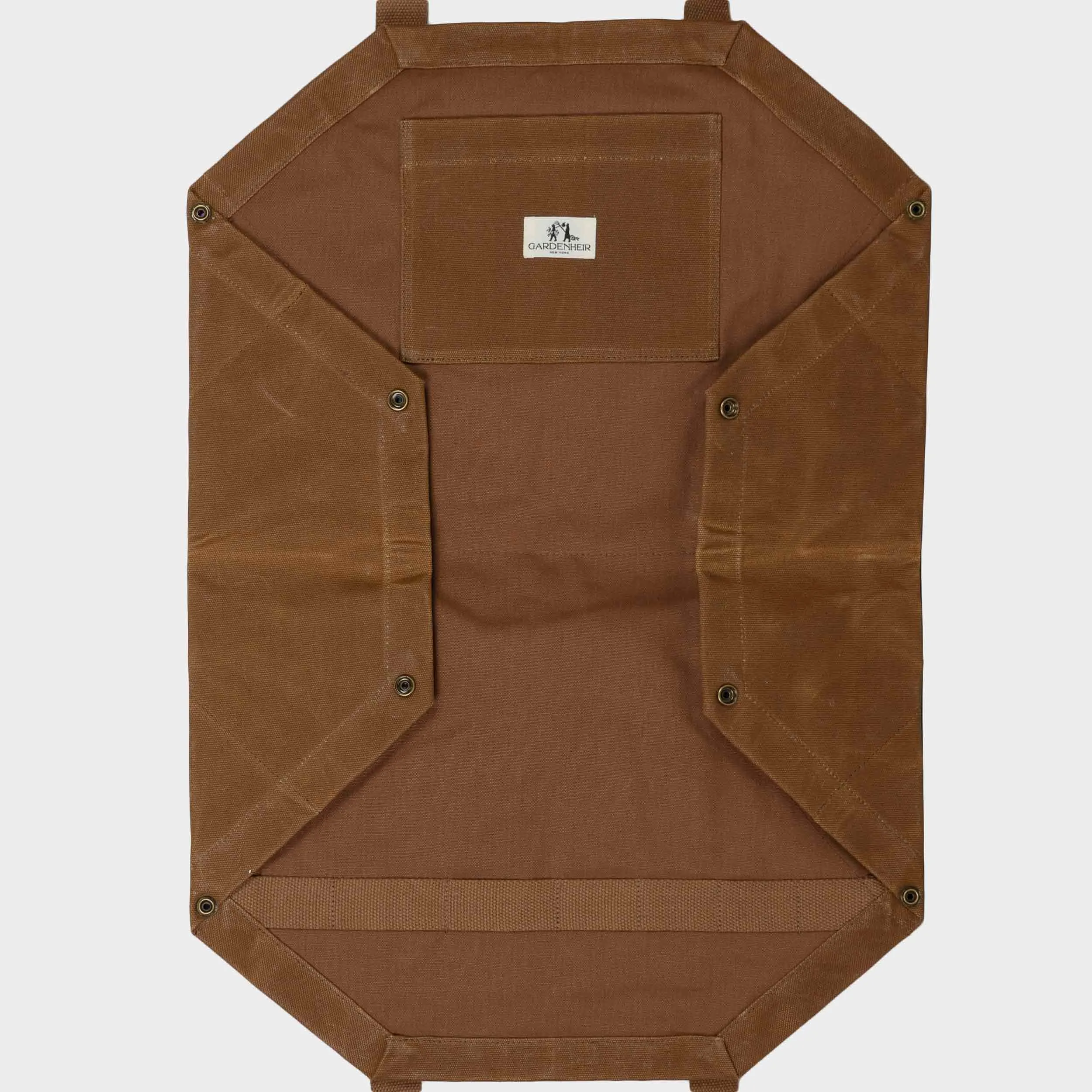 Gardenheir Waxed Canvas Origami Harvesting Trug/Tote in British Tan sold by Gardenheir product image thumbnail 4