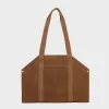 Gardenheir Waxed Canvas Origami Harvesting Trug/Tote in British Tan sold by Gardenheir