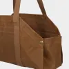 Gardenheir Waxed Canvas Origami Harvesting Trug/Tote in British Tan sold by Gardenheir