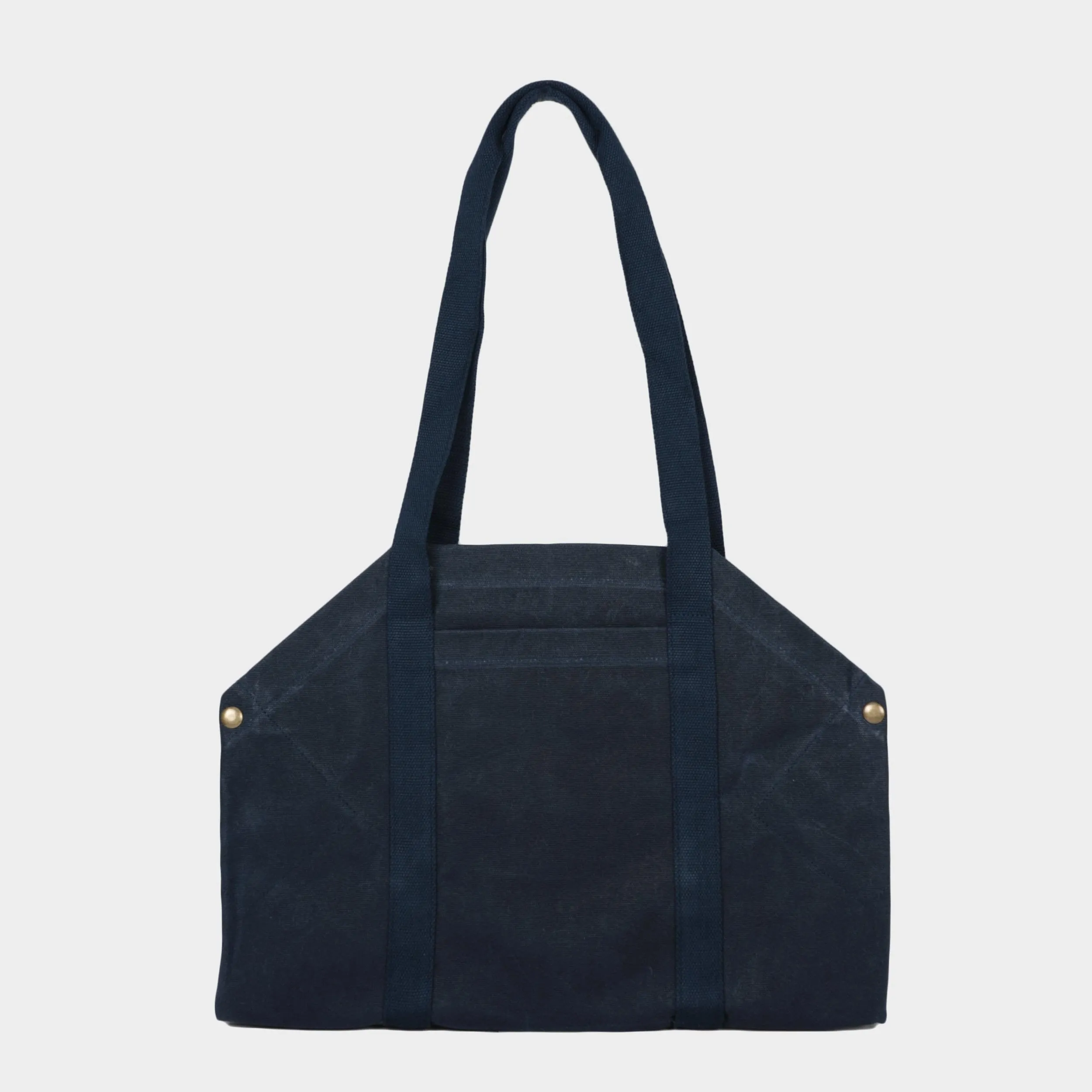 Gardenheir Waxed Canvas Origami Harvesting Trug/Tote in Navy sold by Gardenheir product image thumbnail 3