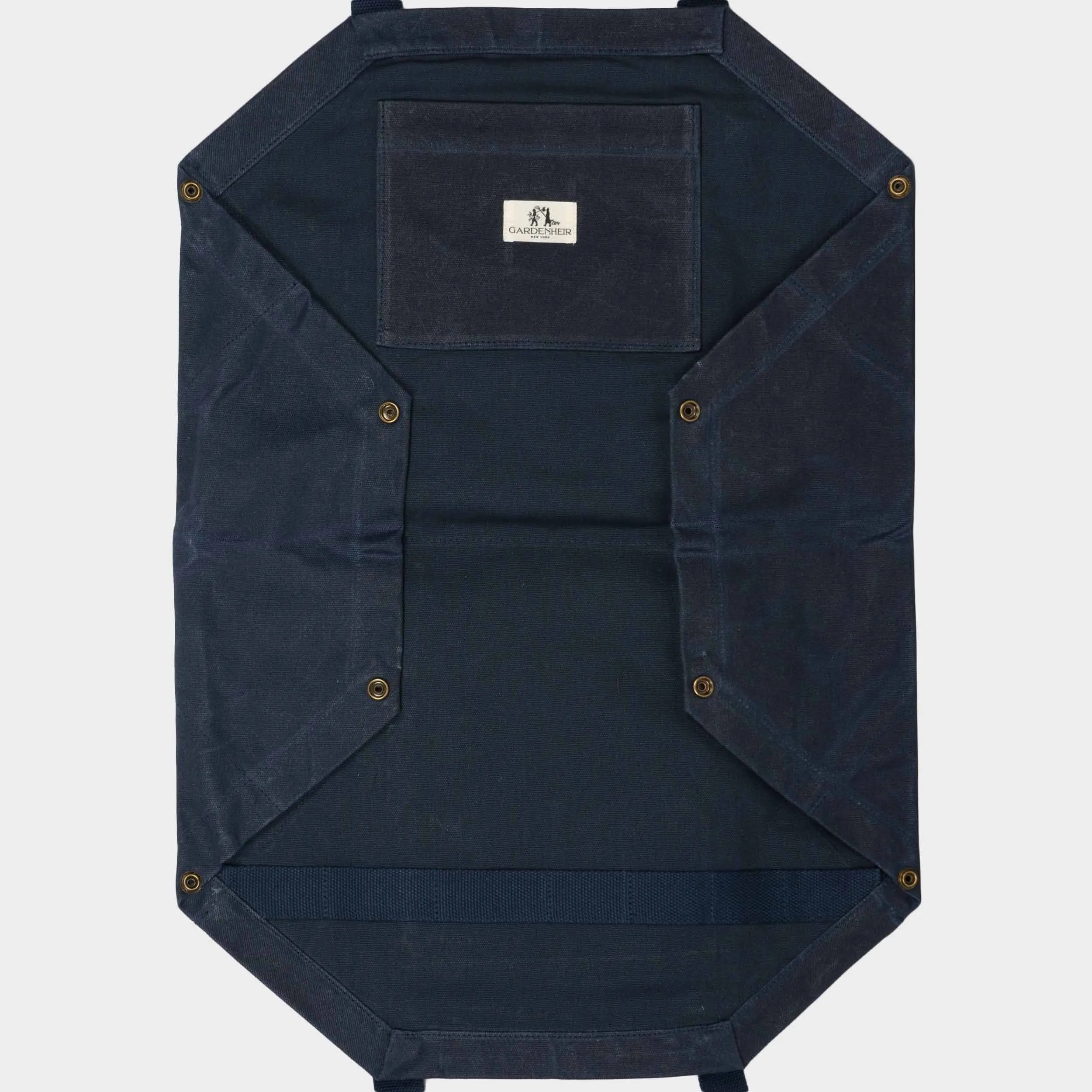 Gardenheir Waxed Canvas Origami Harvesting Trug/Tote in Navy sold by Gardenheir product image thumbnail 4