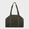 Gardenheir Waxed Canvas Origami Harvesting Trug/Tote in Olive sold by Gardenheir