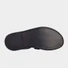 Calfskin Leather Fisherman Sandals in Black sold by Gardenheir
