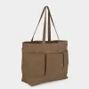 Gardenheir Cotton Canvas Tote Bag in Oak sold by Gardenheir
