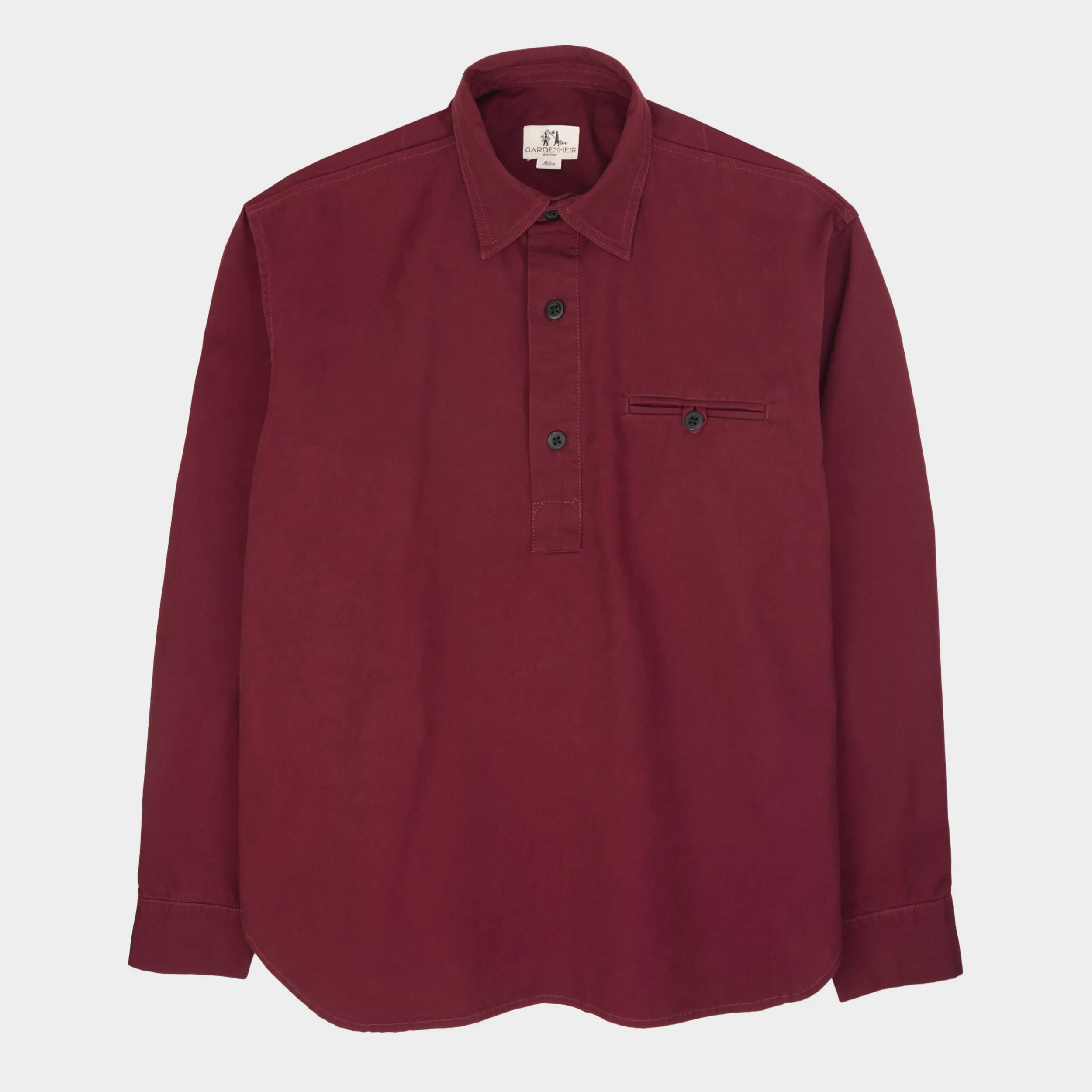 Washed Cotton Gardening Smock No. 2 in Beet sold by Gardenheir product image thumbnail 2