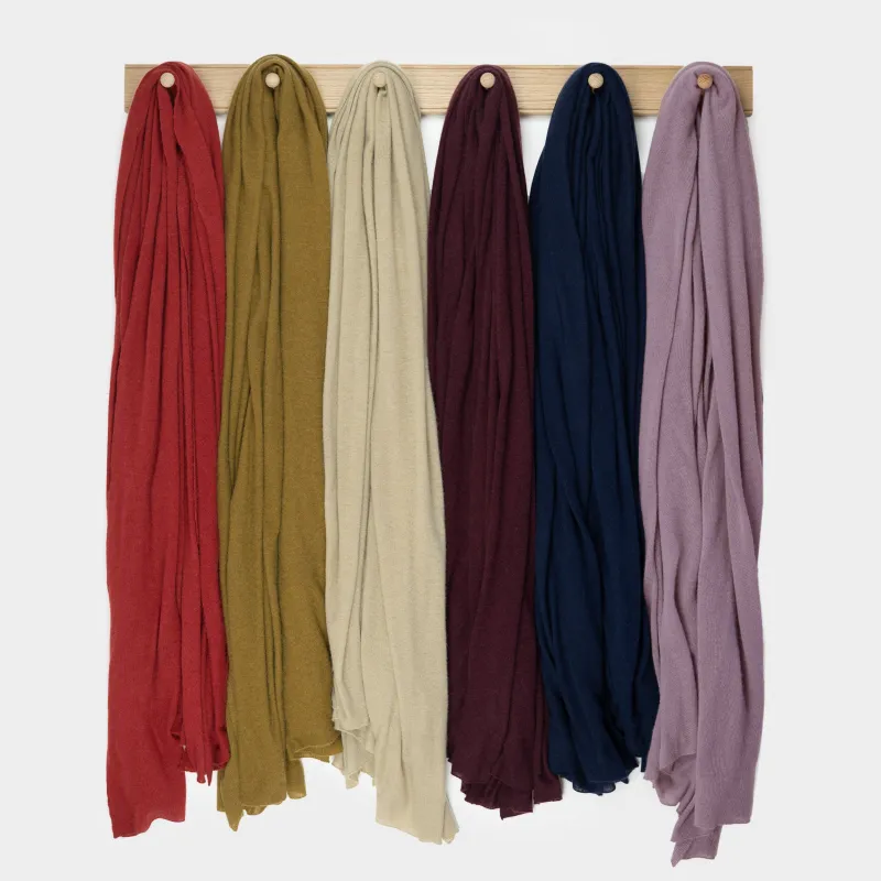 Himalayan Cashmere Aviator Wrap Scarf made by Gardenheir