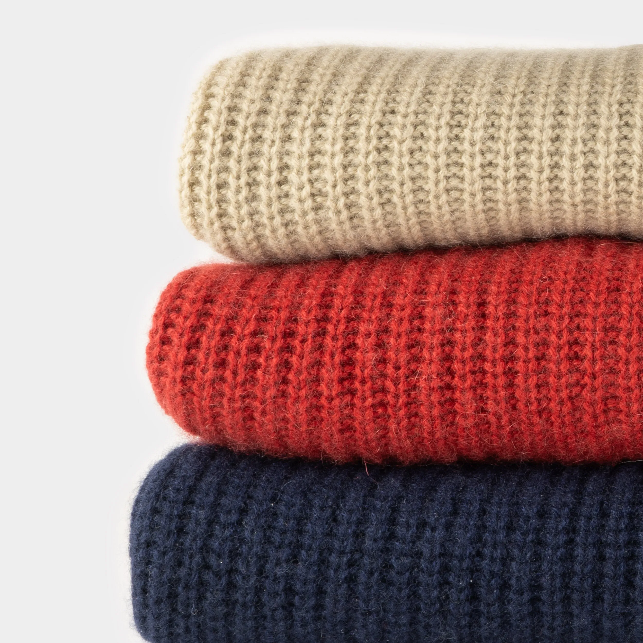 Himalayan Cashmere Shaker Stitch Crewneck Sweater sold by Gardenheir product image thumbnail 5