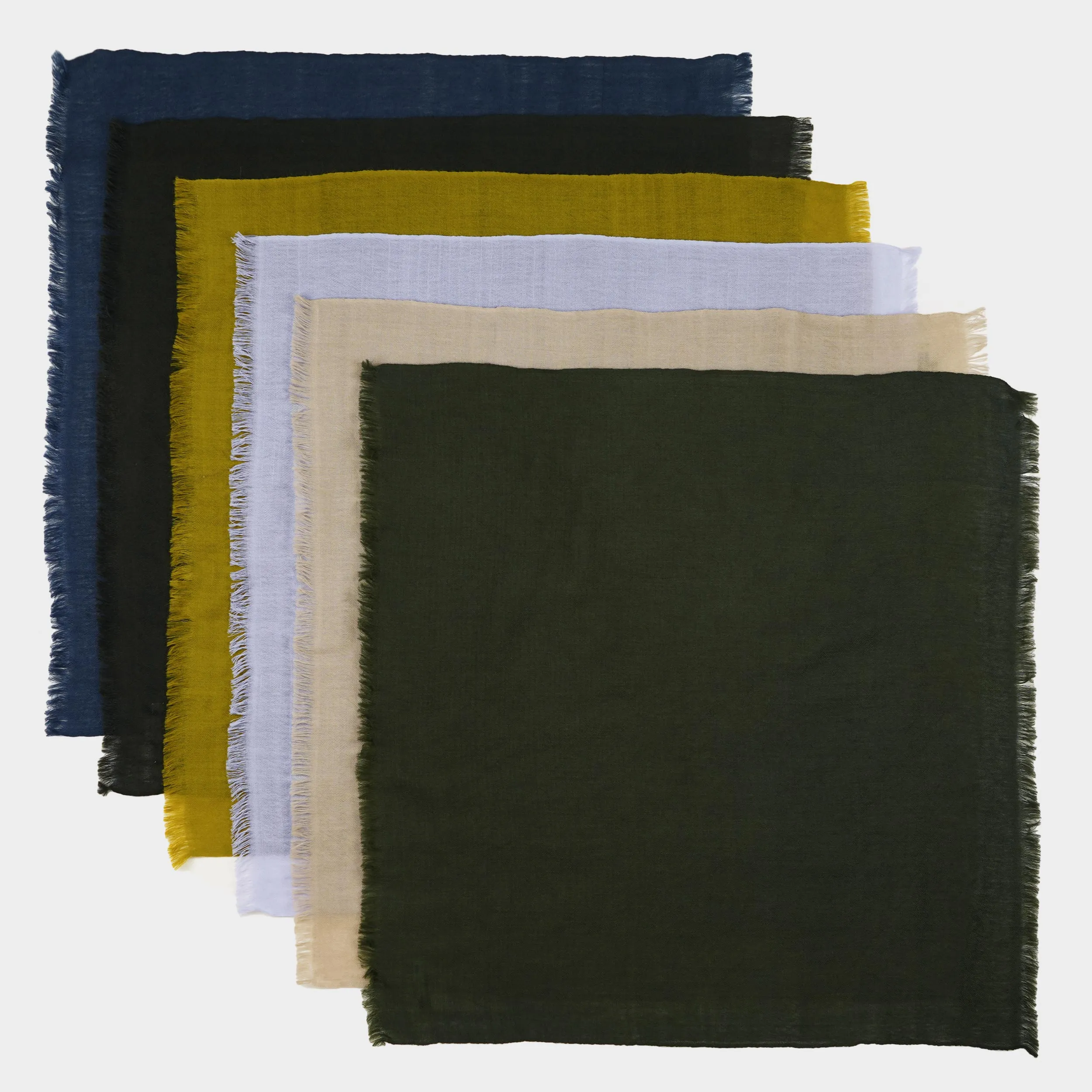 Cashmere Hand Spun Neckerchief Scarf sold by Gardenheir