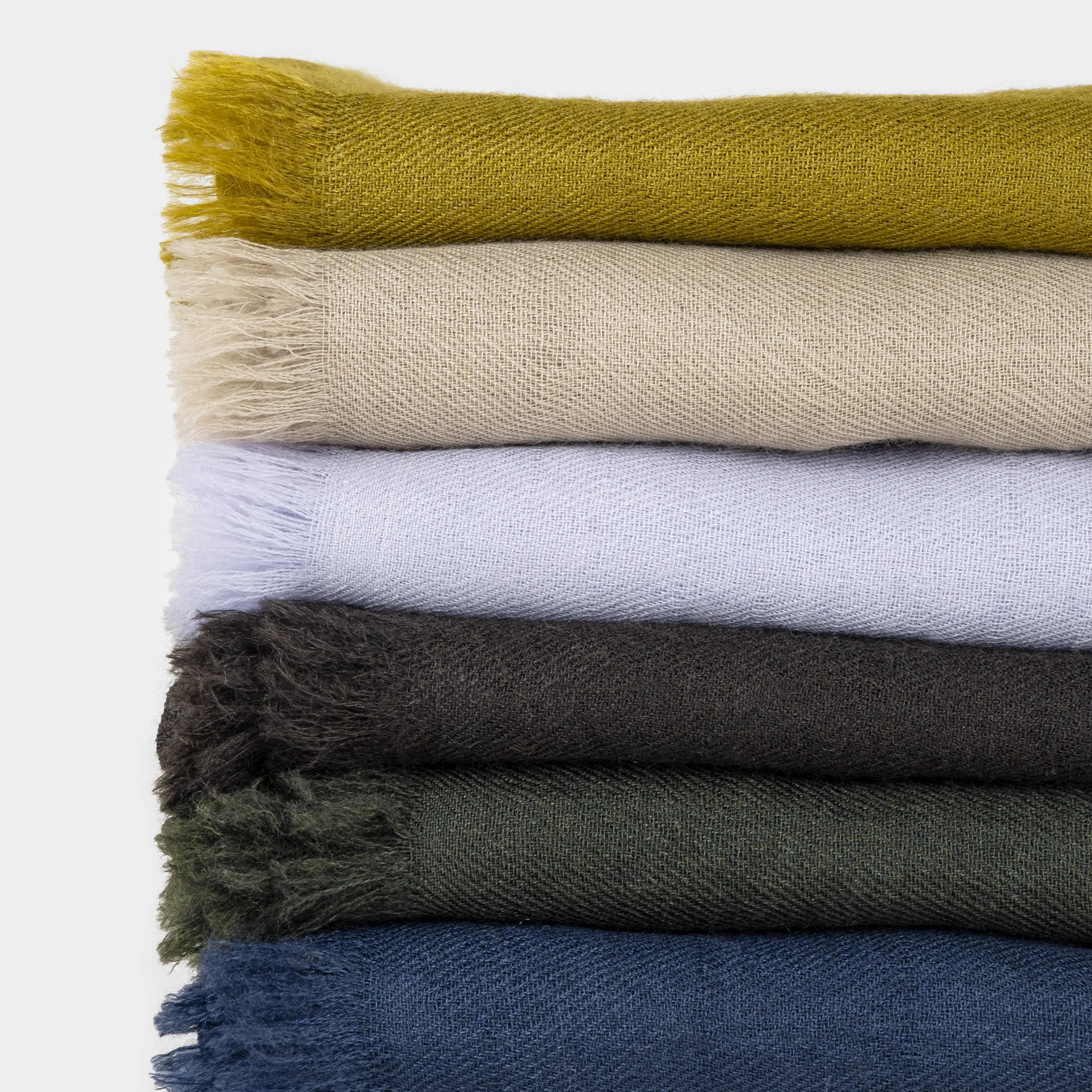 Cashmere Hand Spun Neckerchief Scarf sold by Gardenheir product image thumbnail 2