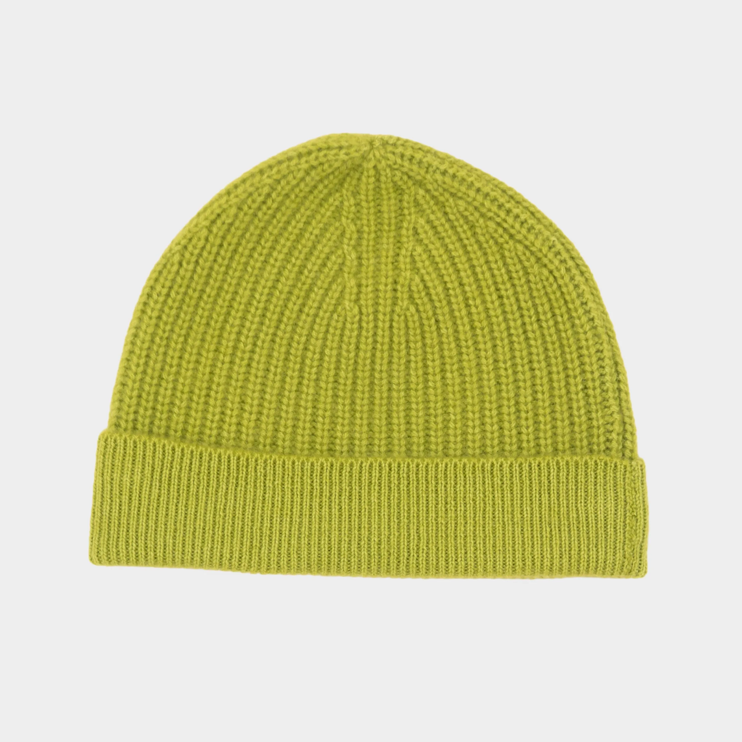 Himalayan Cashmere Fisherman Ribbed Beanie - Arboretum Palette sold by Gardenheir product image thumbnail 5