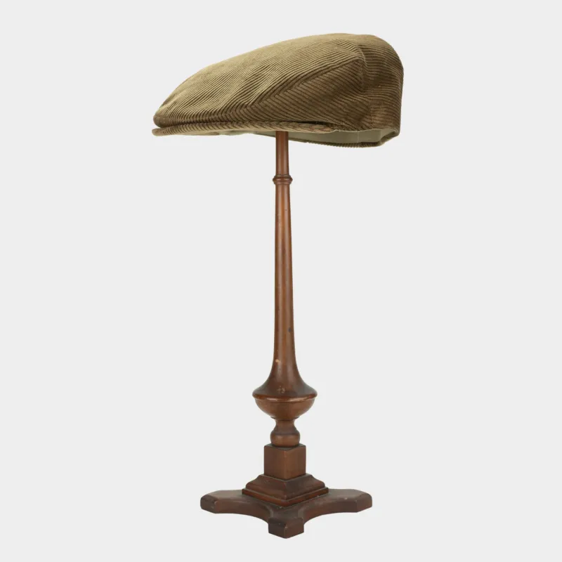 Le Laboureur Flat cap in Hazelnut Corduroy sold by Gardenheir