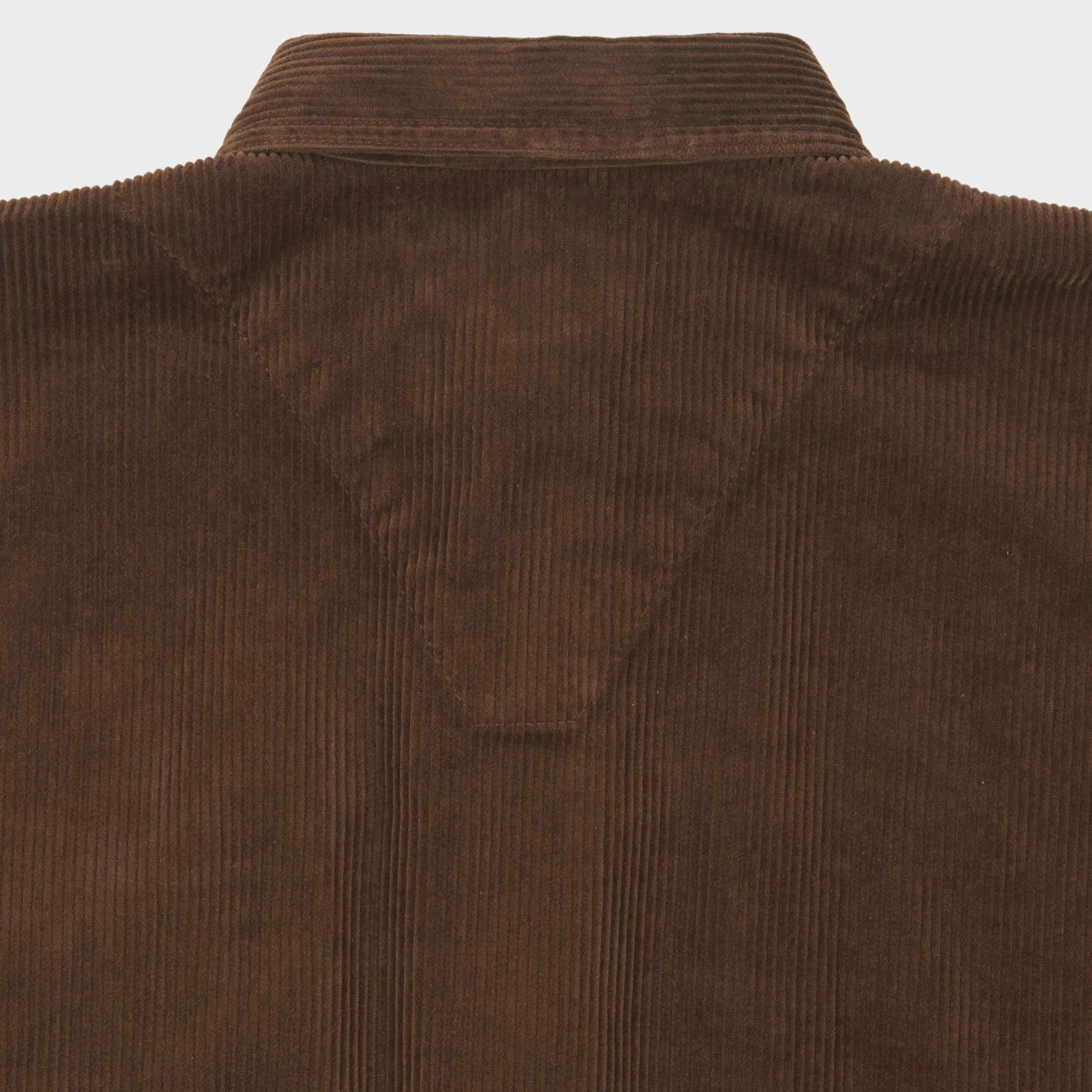Japanese Cotton Corduroy Gardening Smock No. 2 in Walnut sold by Gardenheir product image thumbnail 4