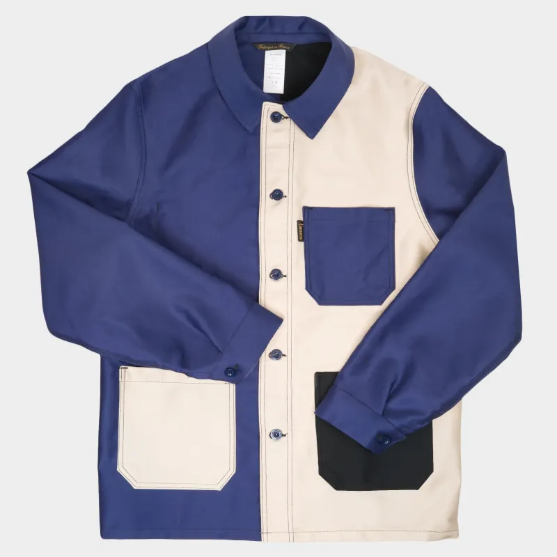 Le Laboureur x Le Minor Moleskin Patchwork Jacket made by Gardenheir