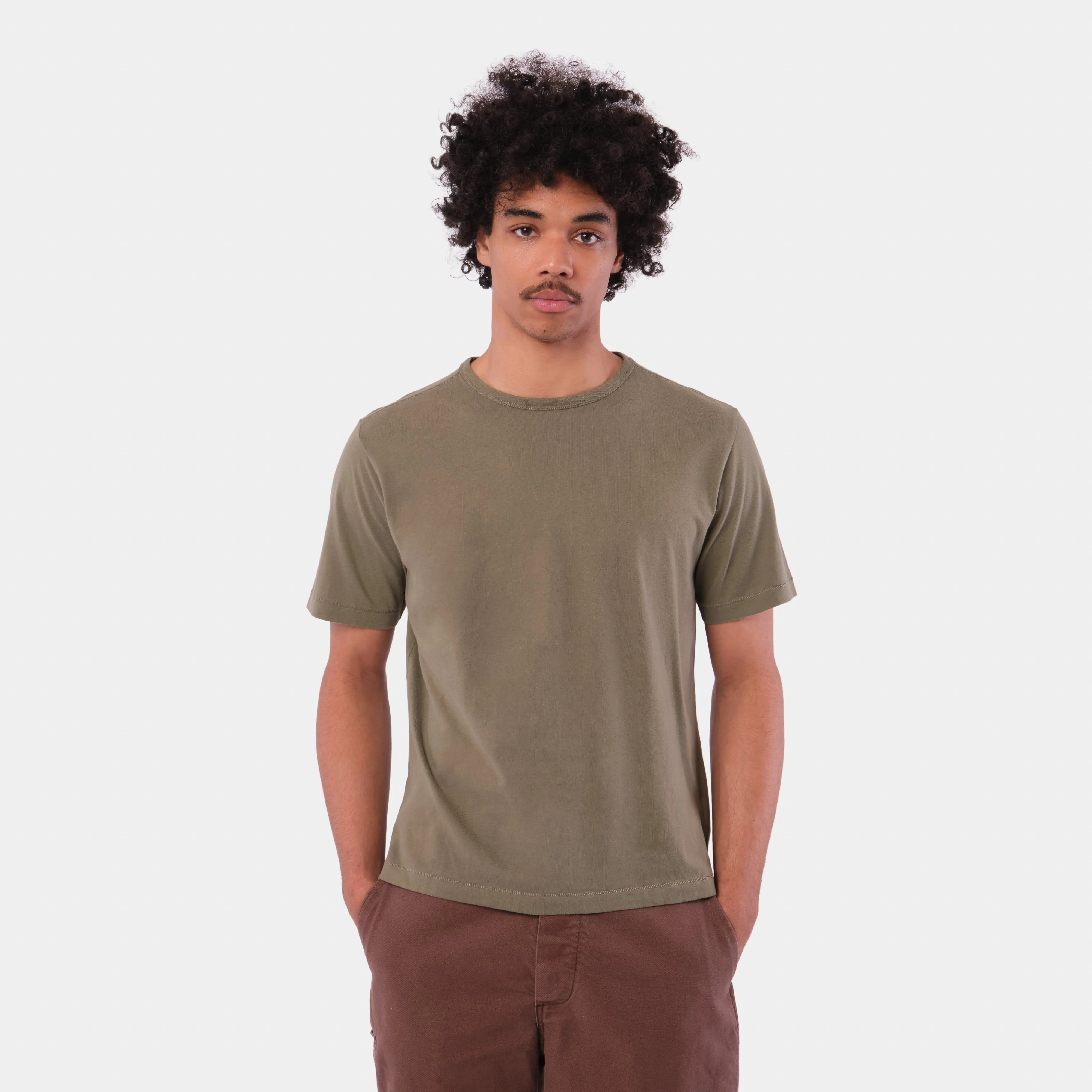 Merz b. Schwanen x Gardenheir Pima Work Tee (Box of 2) sold by Gardenheir product image thumbnail 2