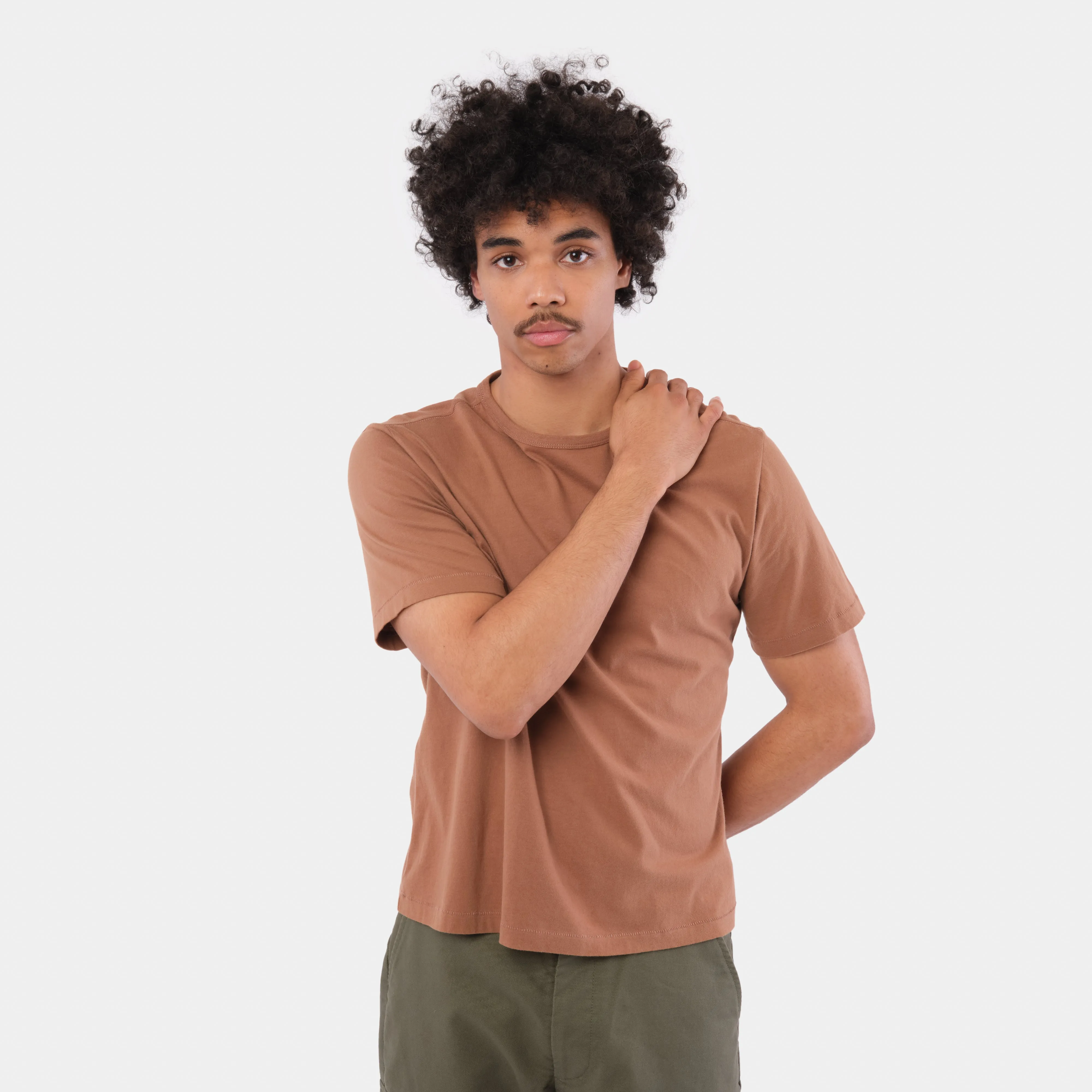 Merz b. Schwanen x Gardenheir Pima Work Tee (Box of 2) sold by Gardenheir product image thumbnail 3