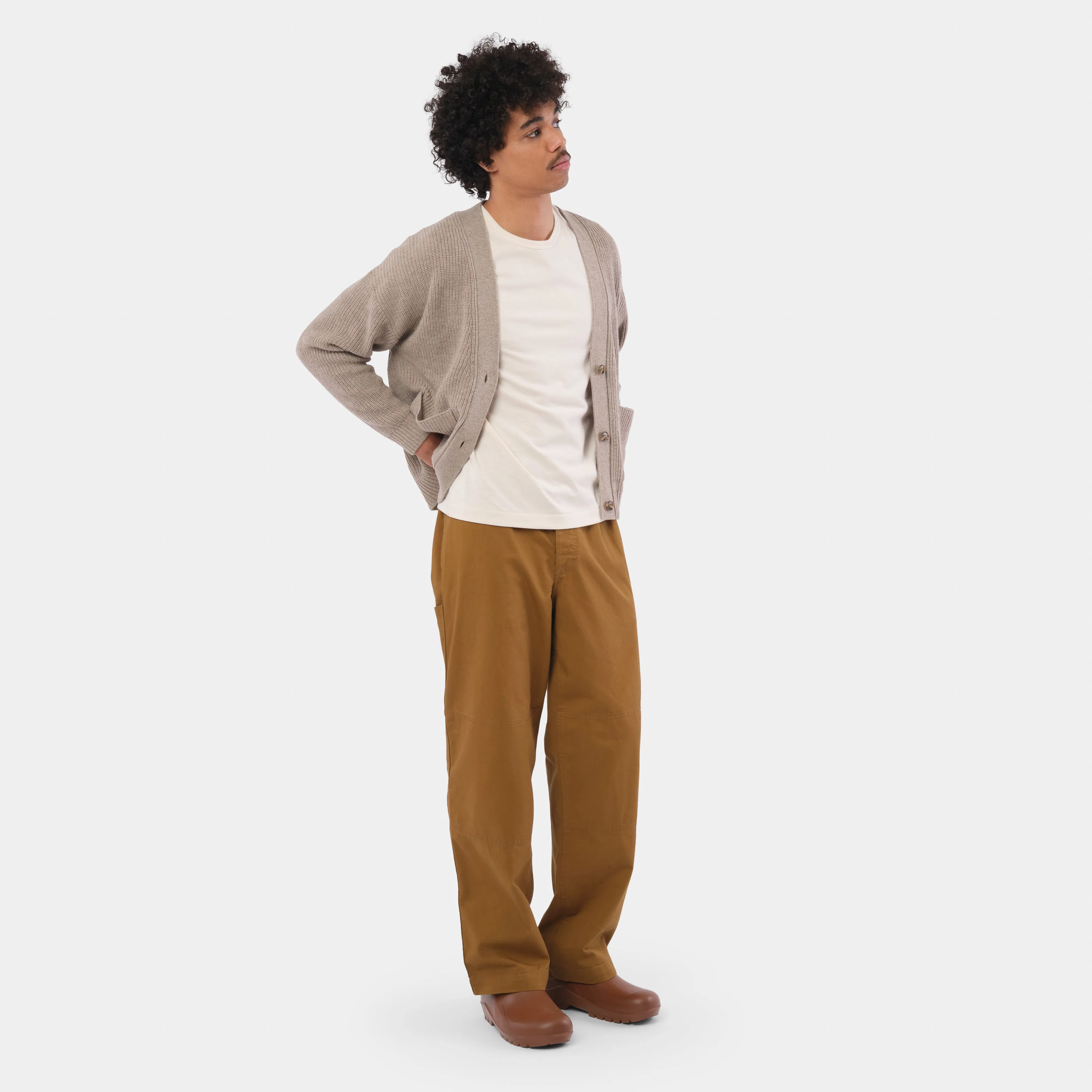 Cashmere Ridge Knit Cardigan sold by Gardenheir product image thumbnail 5