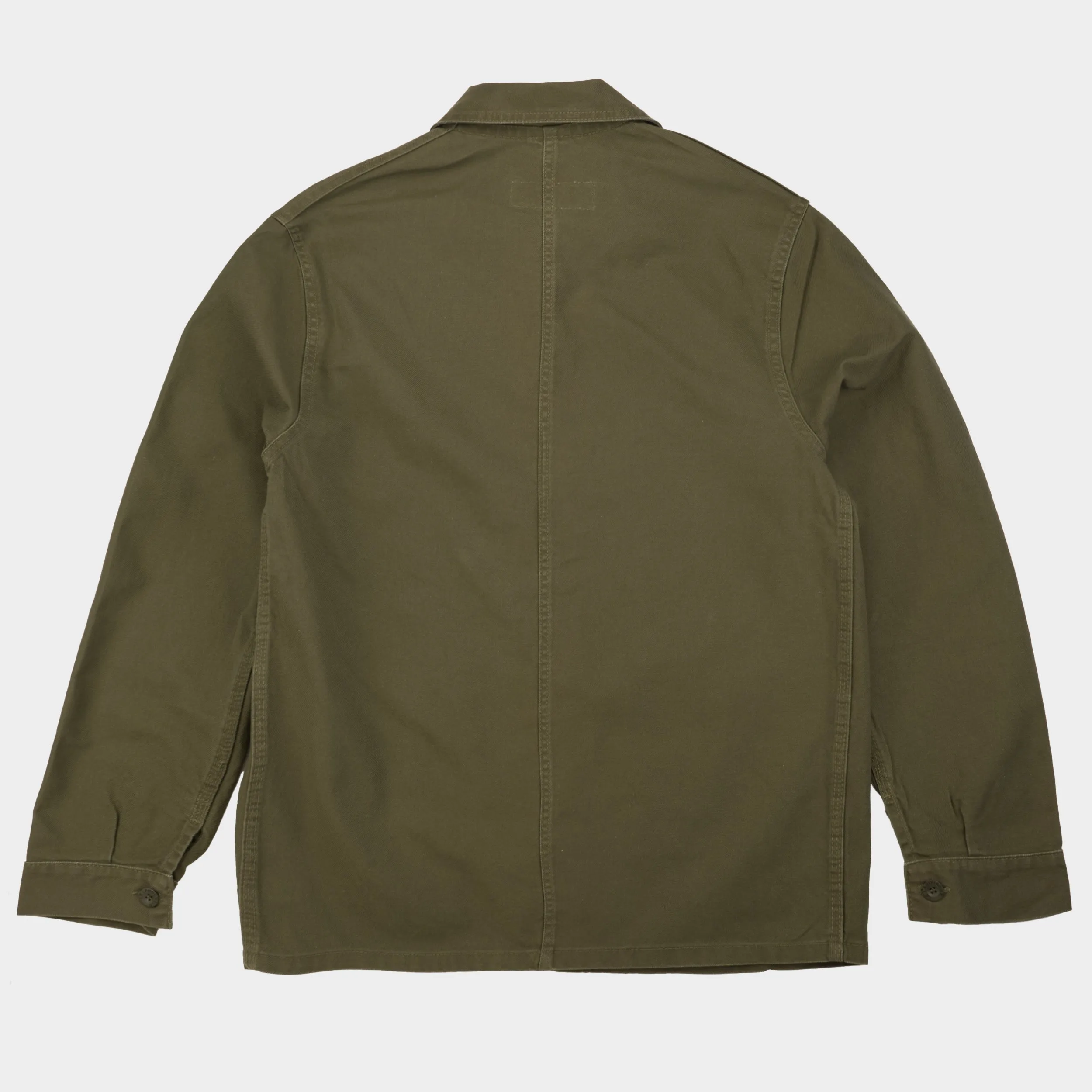 Le Laboureur x Gardenheir French Cotton Work Jacket in Stonewashed Olive sold by Gardenheir product image thumbnail 4