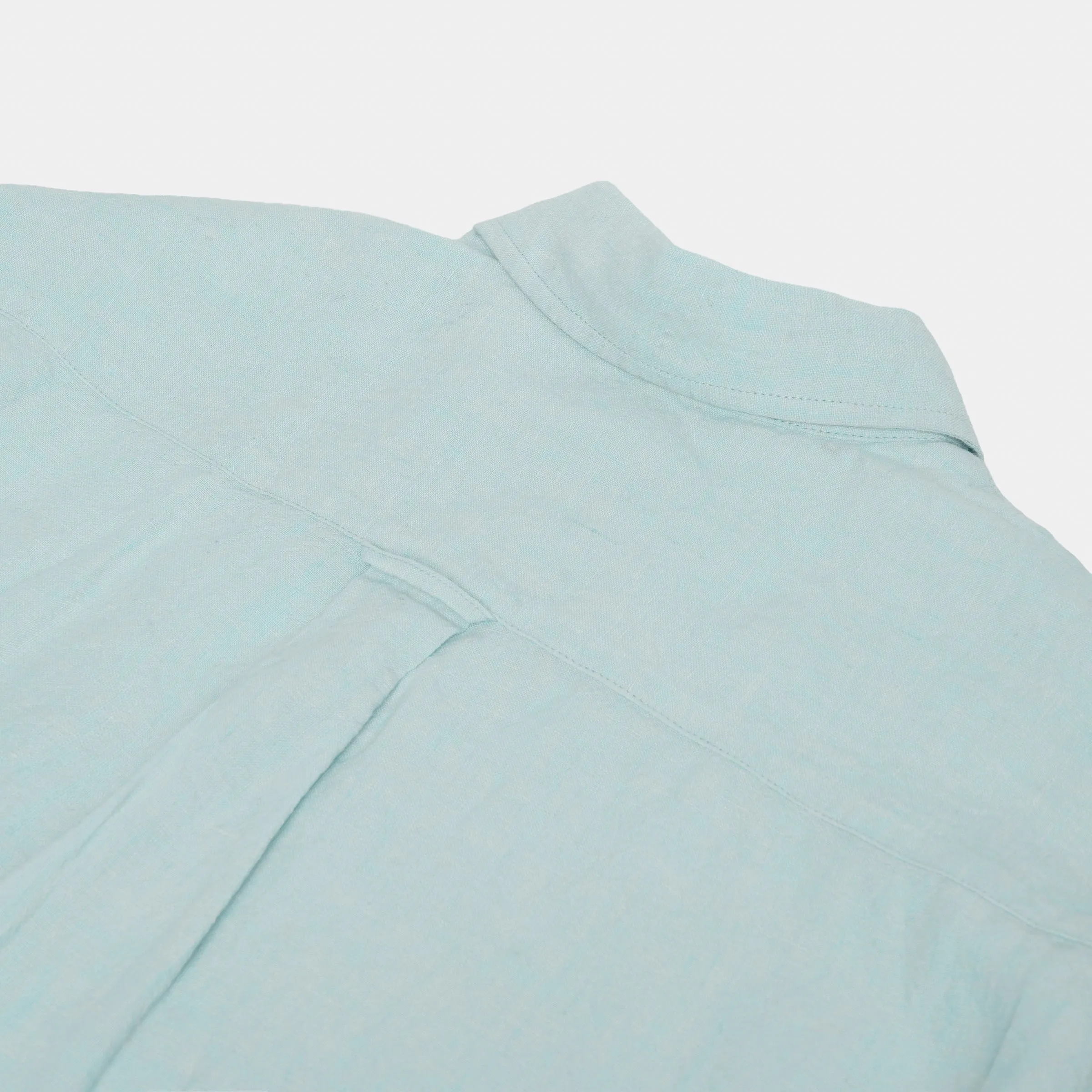 Washed Linen Gardening Chemise in Sky Blue sold by Gardenheir product image thumbnail 2