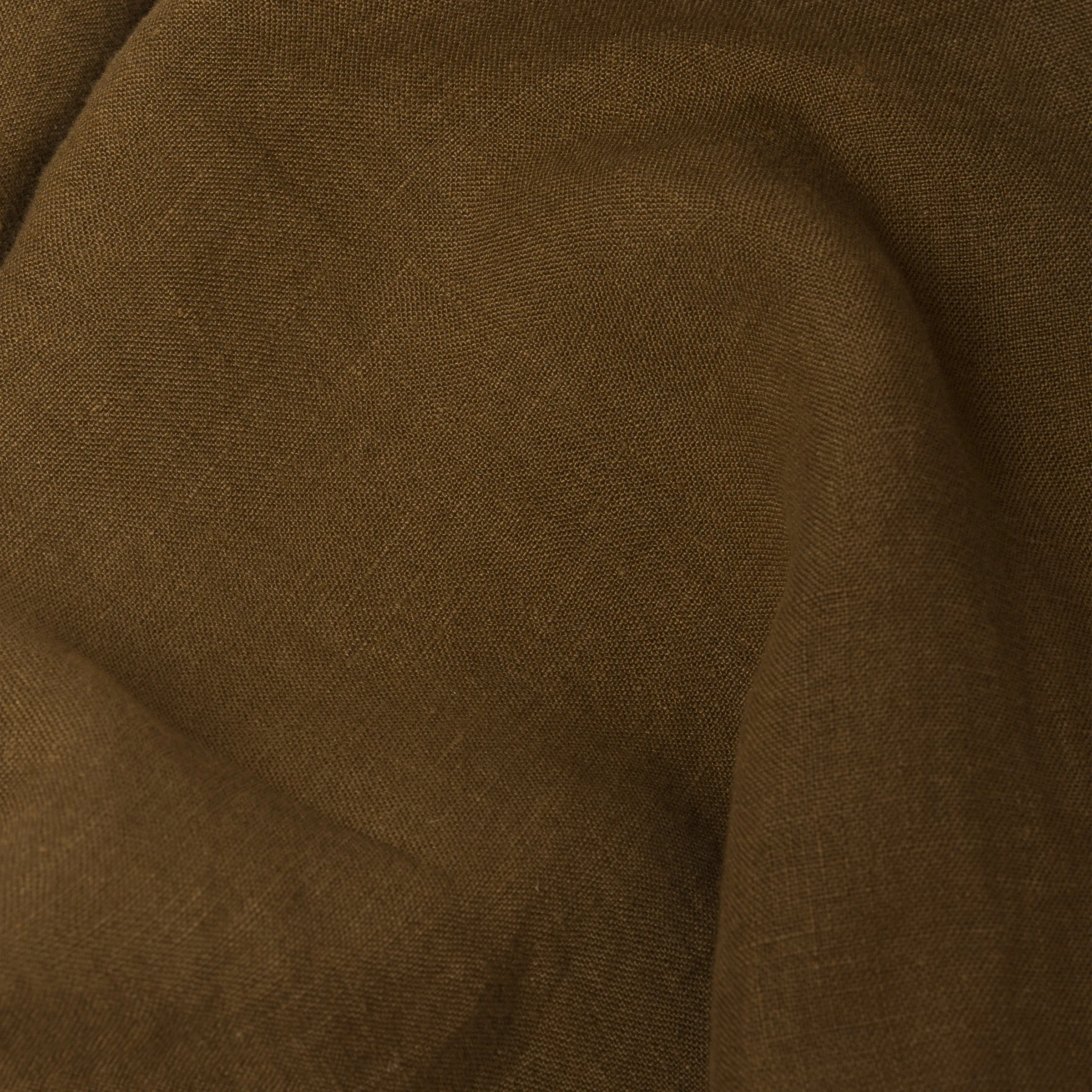 Washed Linen Gardening Chemise in Olive sold by Gardenheir product image thumbnail 4