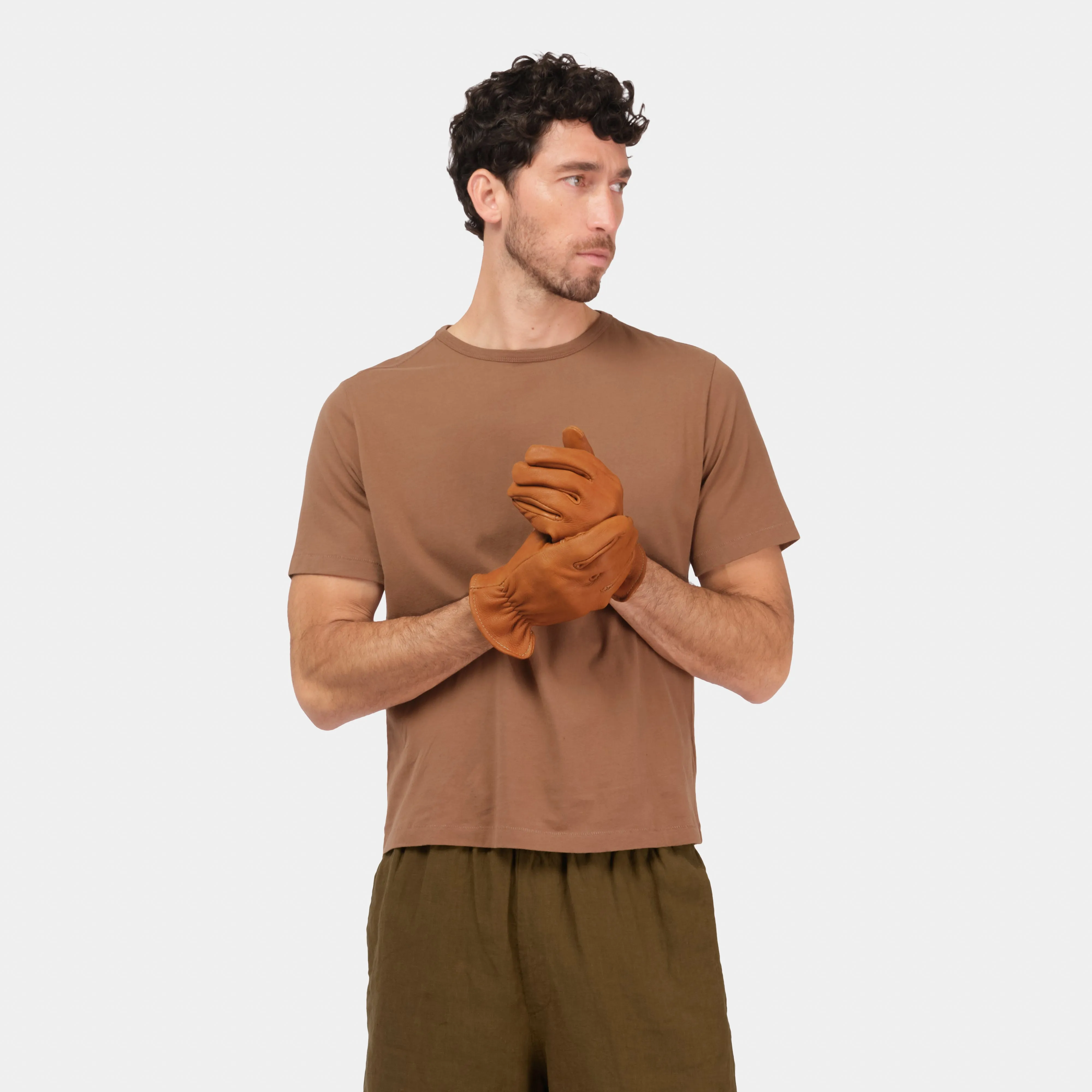American Goatskin Garden Gloves with Reinforced Palm sold by Gardenheir product image thumbnail 4