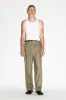 Dume Wide-Leg Ultra-Pleated Trouser  |  Oyster sold by California Arts