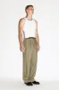 Dume Wide-Leg Ultra-Pleated Trouser  |  Oyster sold by California Arts
