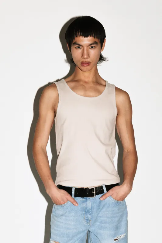 Speedway Slim Tank | Slate sold by California Arts