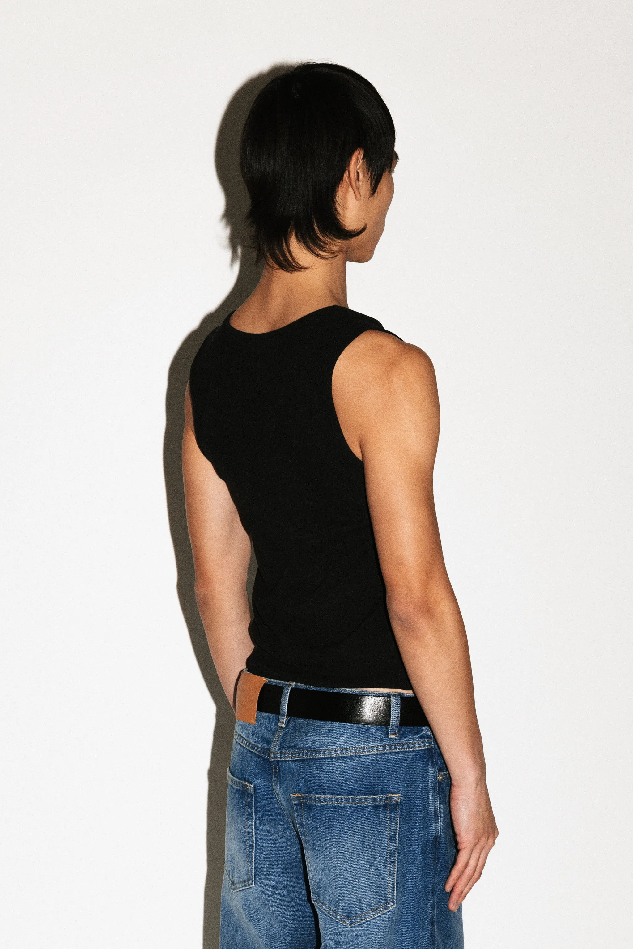 Speedway Slim Tank | Black sold by California Arts product image thumbnail 3