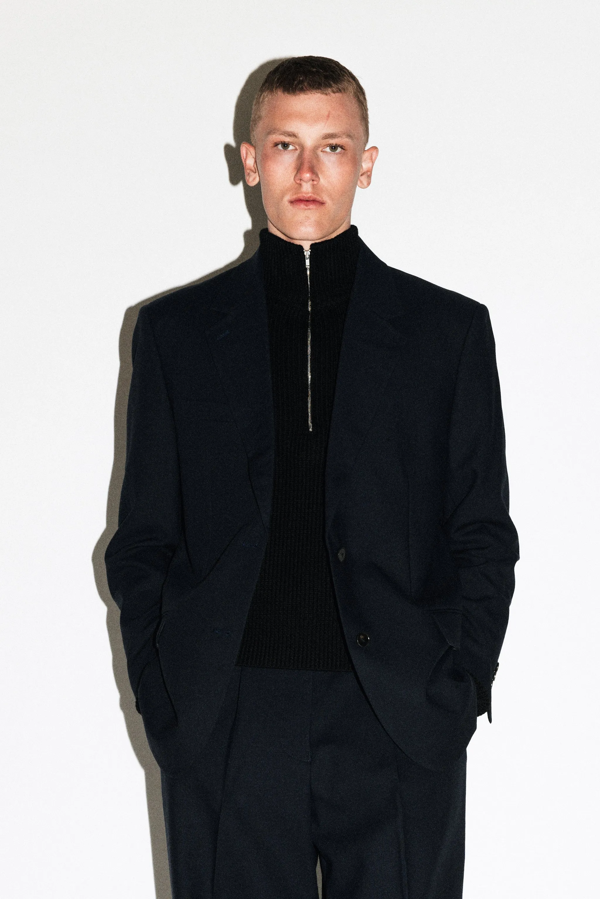 Paramount Oversized Blazer | Navy sold by California Arts