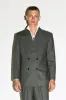 Marmont Double-Breasted Blazer | Smoke sold by California Arts