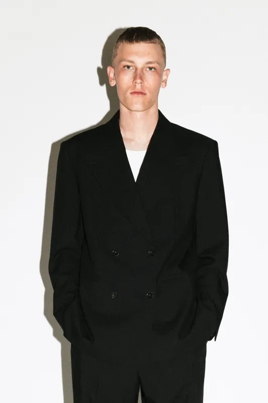 Marmont Double-Breasted Blazer  |  Black sold by California Arts