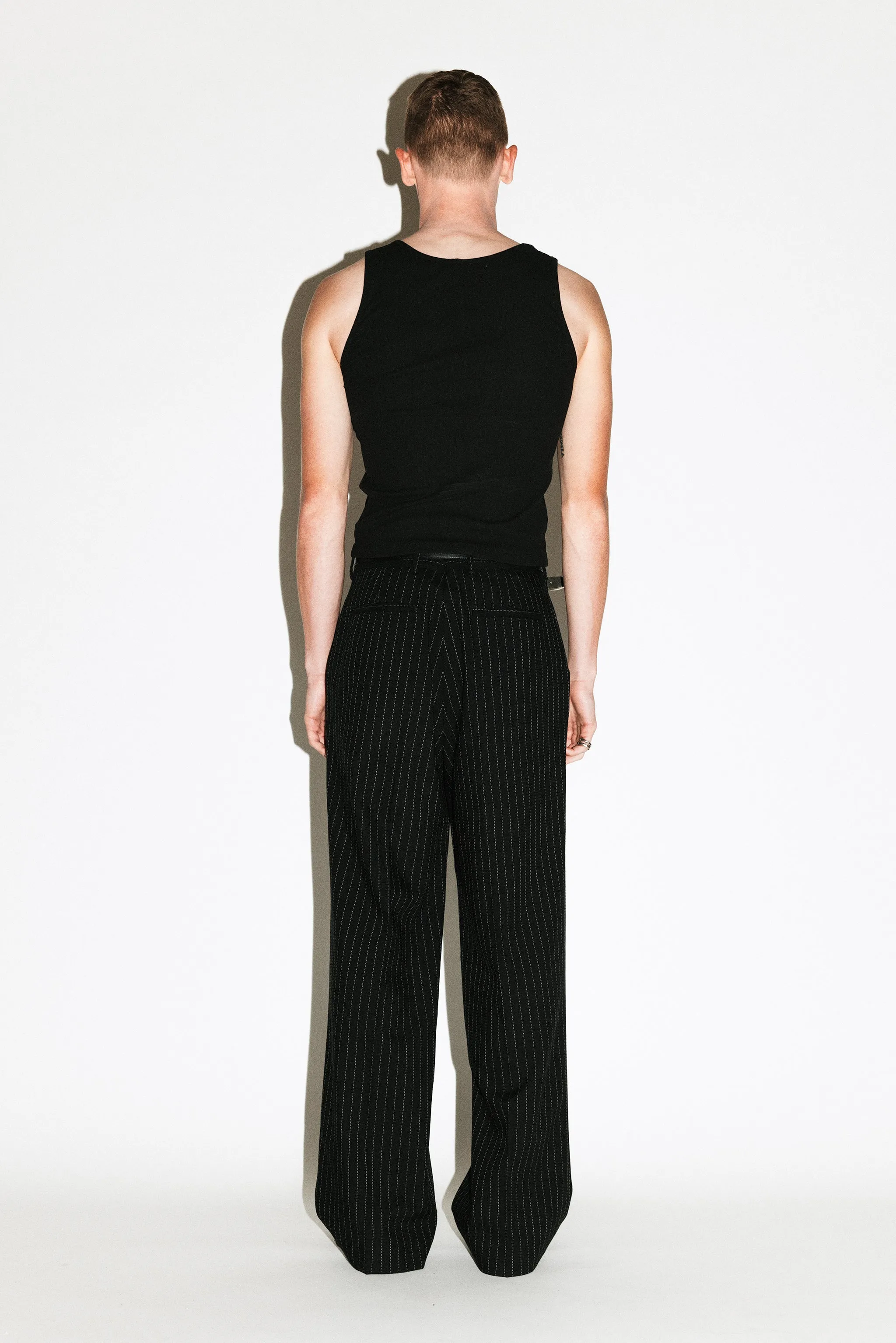 Cove Wide-Leg Trouser | Pinstripe sold by California Arts product image thumbnail 4