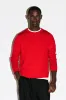 Hauser 90s Fit Crewneck Sweater  |  Red sold by California Arts