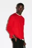 Hauser 90s Fit Crewneck Sweater  |  Red sold by California Arts