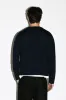 Hauser 90s Fit Crewneck Sweater | Navy sold by California Arts