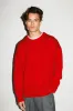 Palos Oversized Crew-Neck Sweater  |  Red sold by California Arts