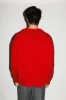 Palos Oversized Crew-Neck Sweater  |  Red sold by California Arts