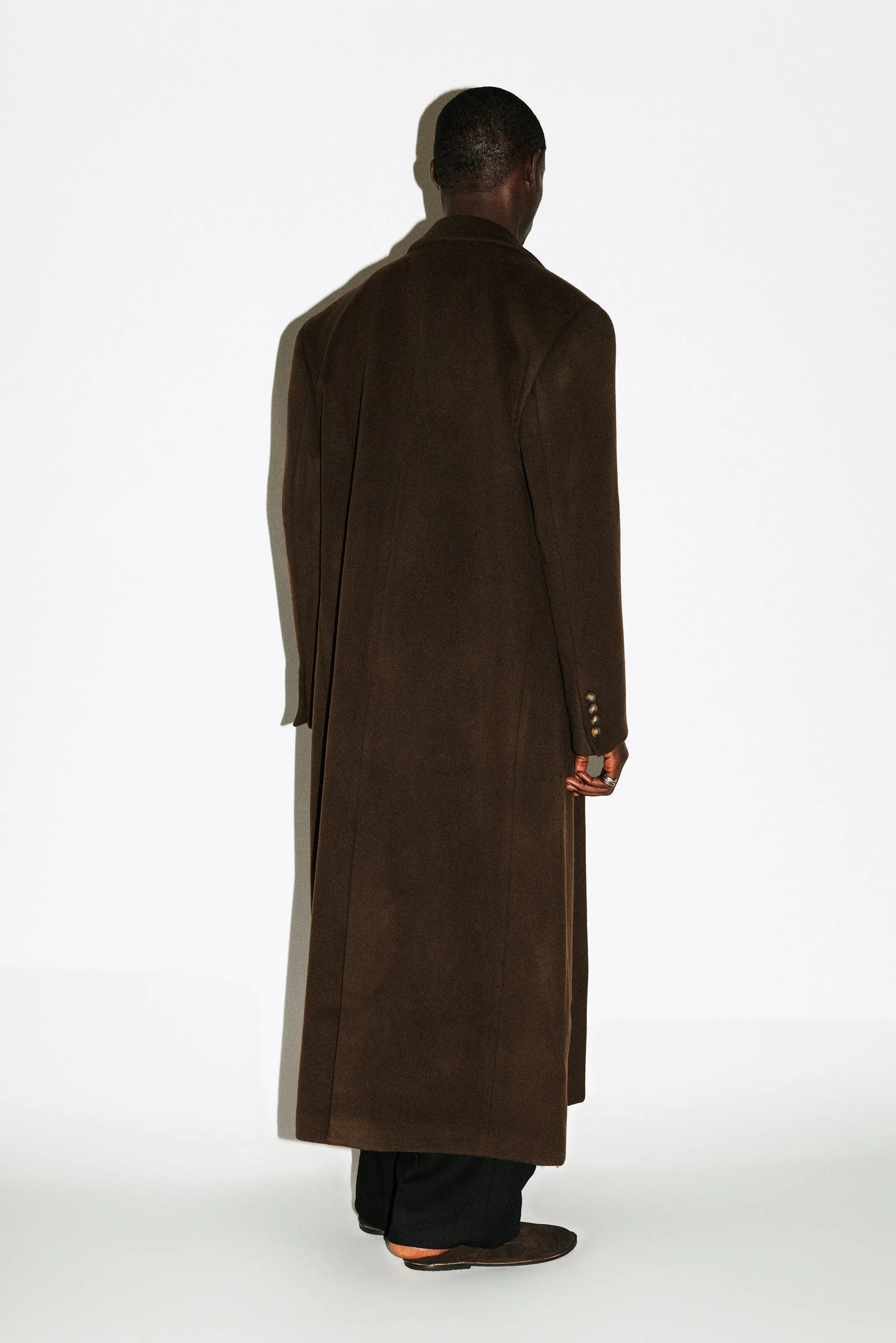 Manhattan Oversized Overcoat | Chocolate Brown sold by California Arts product image thumbnail 5