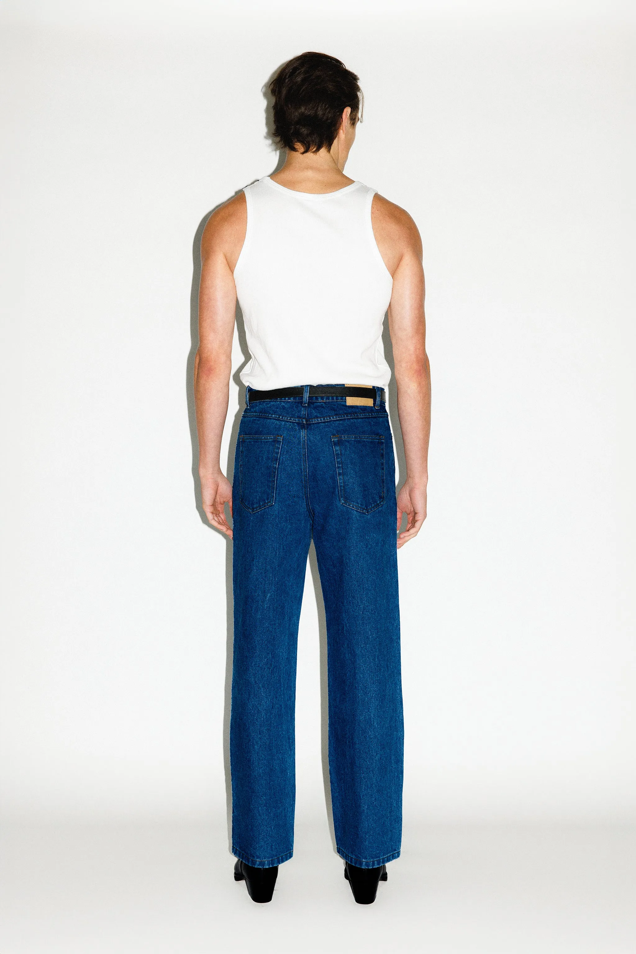 Rodeo Classic Straight-Leg Jeans | Western Blue sold by California Arts product image thumbnail 4
