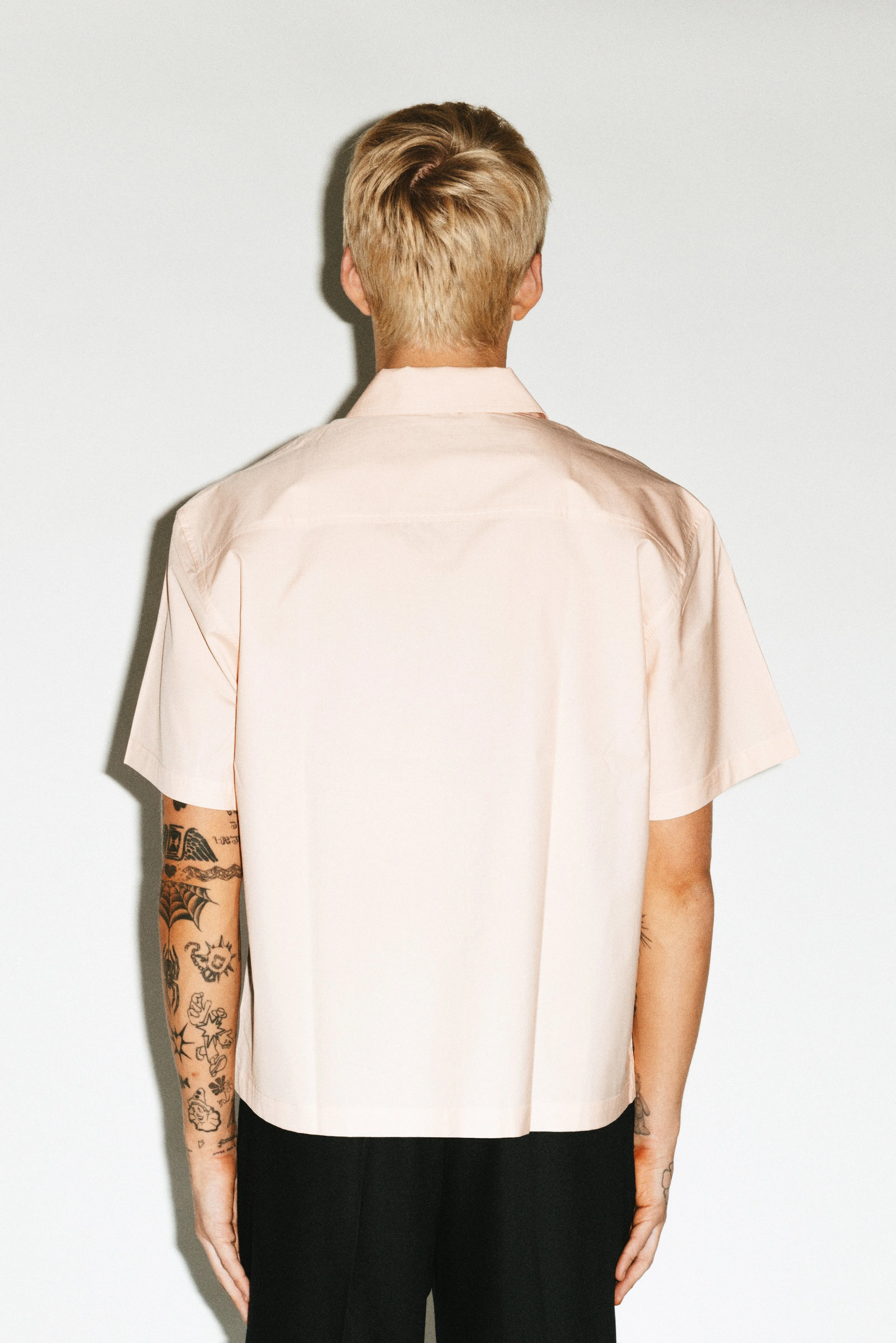 Venice Short-Sleeve Summer Shirt | Salmon sold by California Arts product image thumbnail 4
