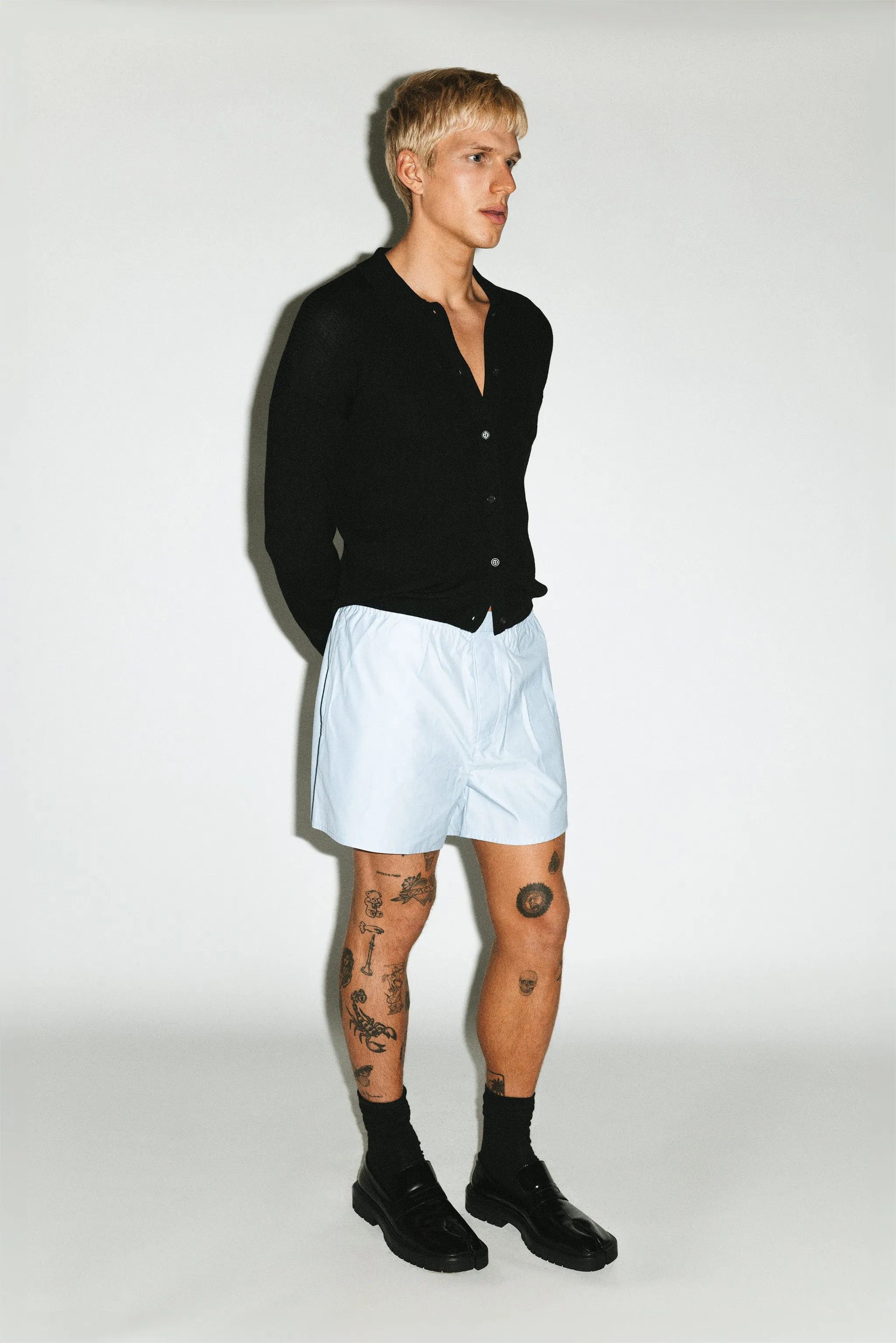 Doheny Cotton Poplin Shorts | Powder Blue sold by California Arts product image thumbnail 2