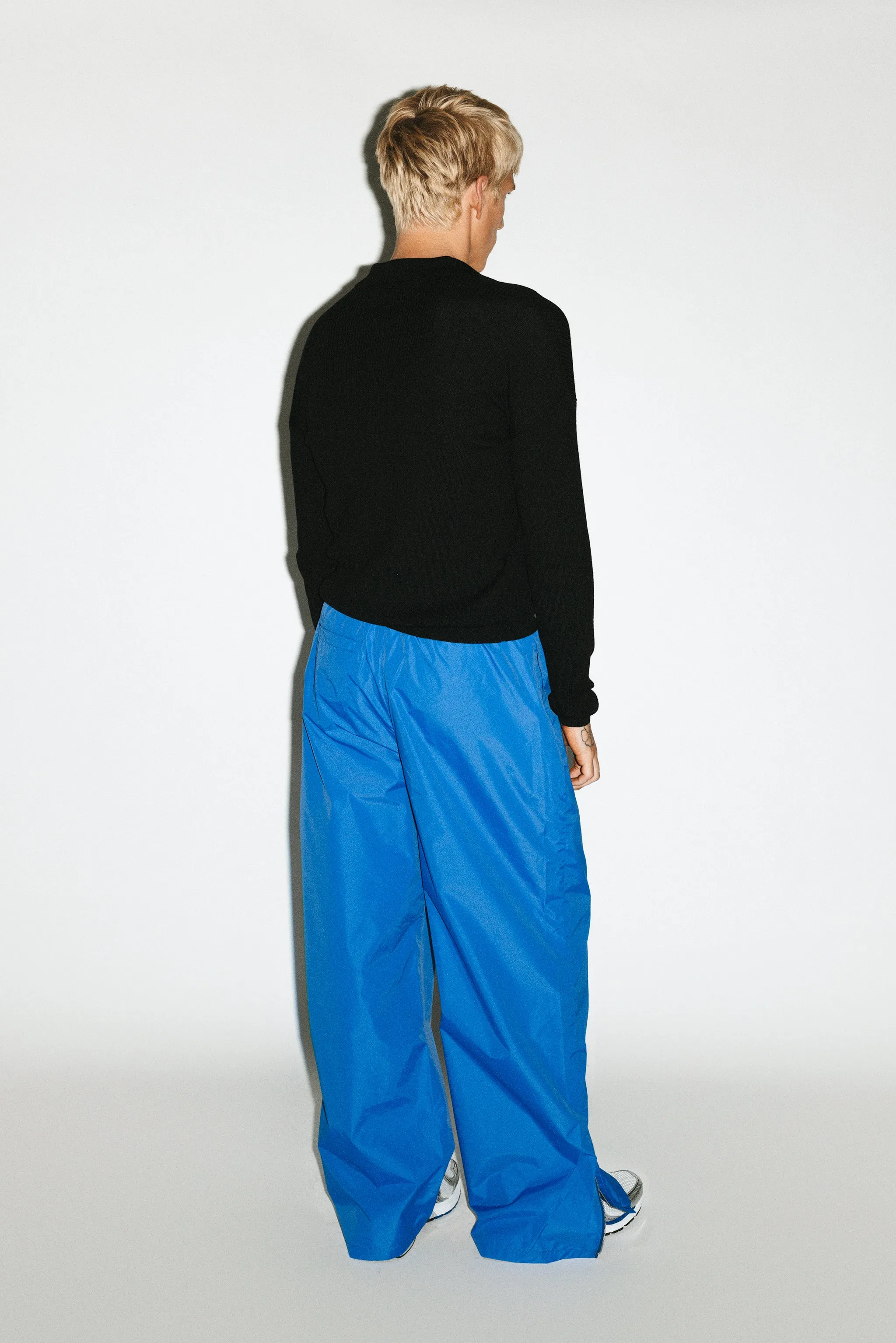 Cienega Wide-Leg Track Pants | Cobalt Blue sold by California Arts product image thumbnail 3