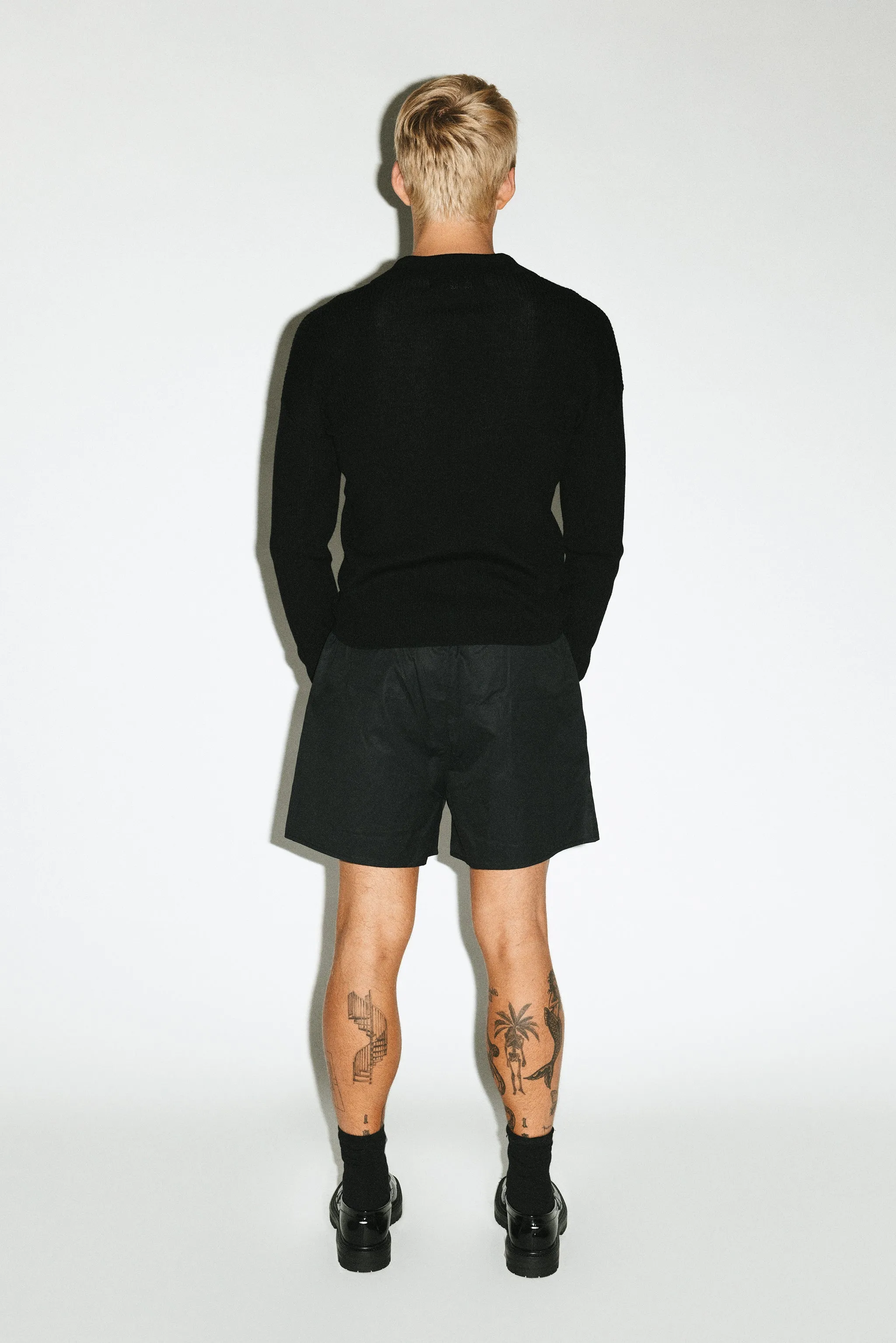 Doheny Cotton Poplin Shorts | Black sold by California Arts product image thumbnail 4