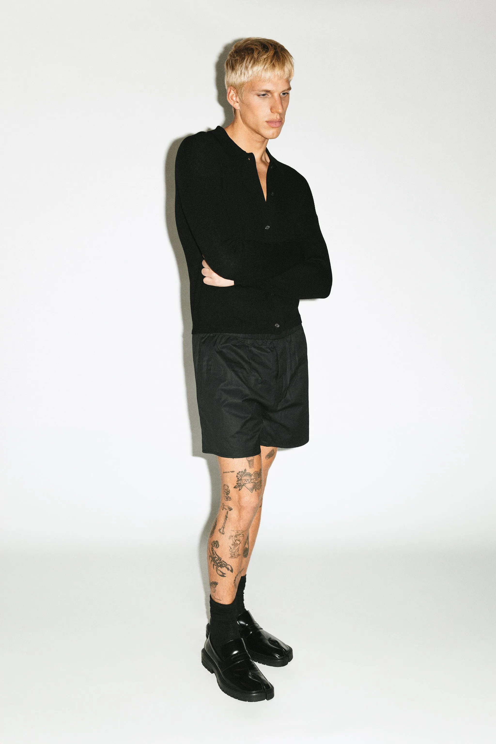 Doheny Cotton Poplin Shorts | Black sold by California Arts product image thumbnail 2